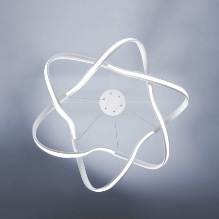 Lampa Wisząca CURLS Kol. Biały 4000K (0034.30 DIM N) - Vivida
