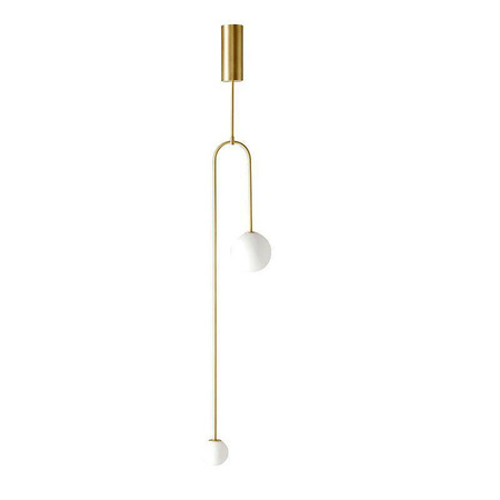 Lampa Wisząca Loop Kol. Złoty K (ST-8928S brass) - Step into Design