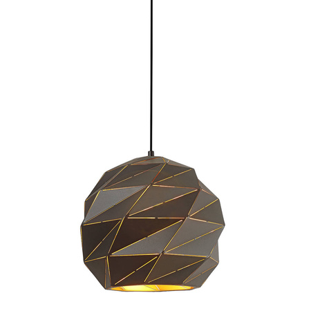 Lampa Wisząca Palermo (PND-2424-1L-GR+GD) - Italux