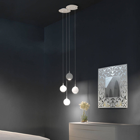 Lampa Wisząca SMASH 2, Kol. Biały (0038.31) - Vivida