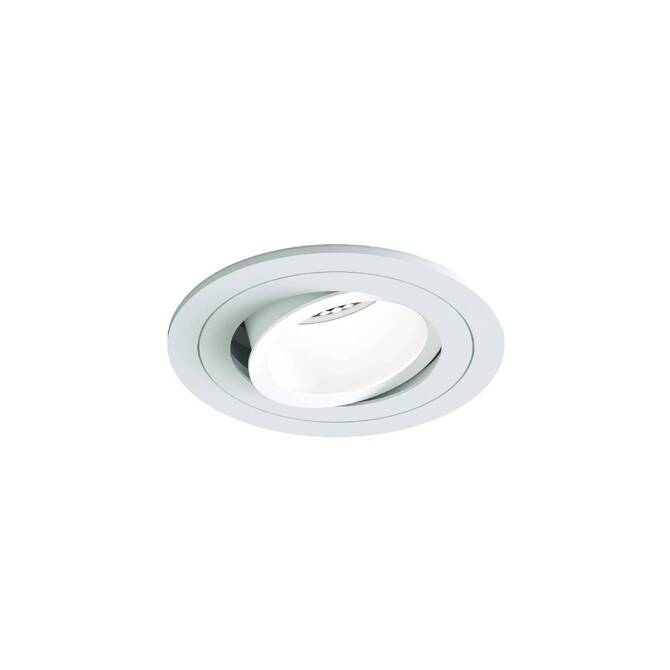 Lampa Wpuszczana Pinhole Slimline Round Adjustable Fire-Rated Matowy Biały (1434003) - Astro Lighting