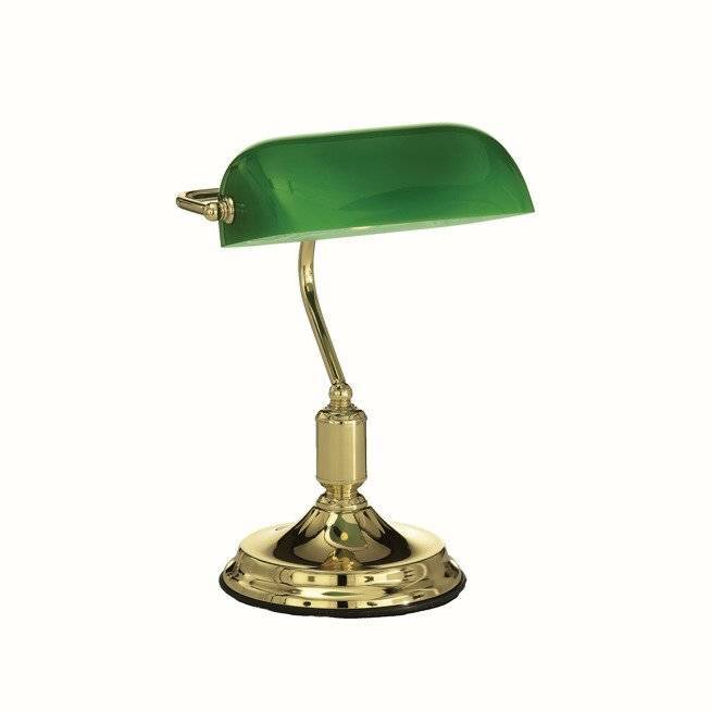 Lampa biurkowa LAWYER TL1 kol. mosiężny (013657) Ideal Lux