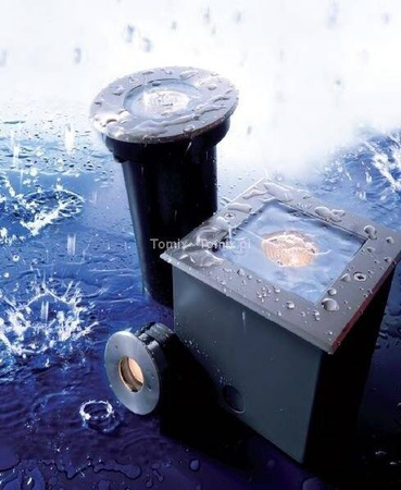 Lampa do montażu w podłożu (okrągła) IP67 6W COB, 3000K -ciepła biel (D730211)