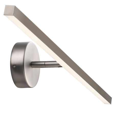 Lampa łazienkowa IP Nordlux LED Metal Stal szczotkowana