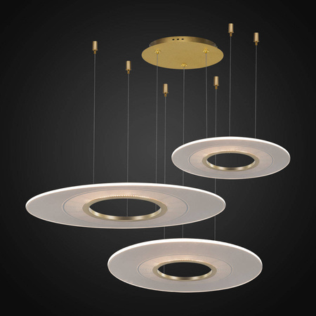 Lampa ledowa Eclipse No.3 Altavola Design (LA116/P3_97_3k_gold) - ALTAVOLA DESIGN