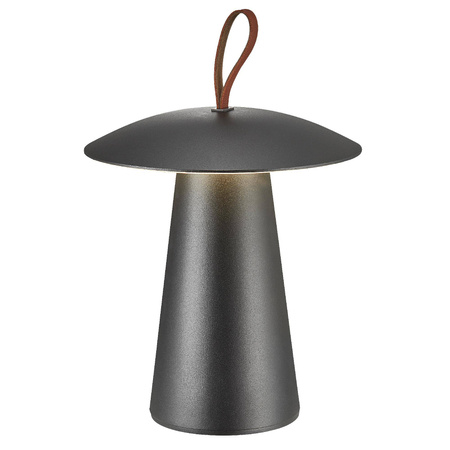 Lampa na baterie ARA Nordlux LED Aluminium Czarny