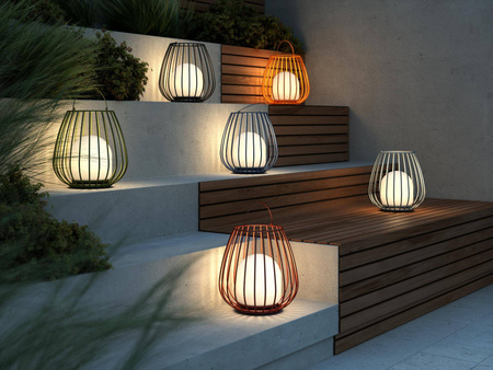 Lampa na baterie Jim Nordlux LED Metal Pomarańczowy