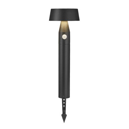 Lampa ogrodowa NAMA Nordlux SolarLed Aluminium Czarny