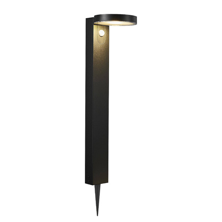 Lampa ogrodowa RICA Nordlux SolarLed Stal nierdzewna Czarny