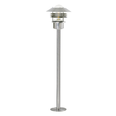 Lampa ogrodowa VEJE Nordlux E27 60W Stal nierdzewna Stal nierdzewna