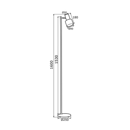 Lampa podłogowa DORIA (4259) - ARGON