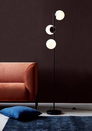 Lampa podłogowa LILLY Nordlux E14 3X15W Metal Czarny