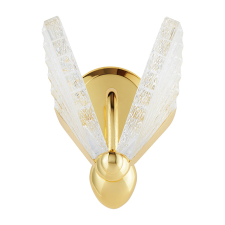 Lampa ścienna BEE LED złota 18 cm (ST-W0612-1S) - Step into Design