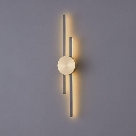 Lampa ścienna CENTRO LED czarna 64 cm (ST-B3327-S) - Step into Design
