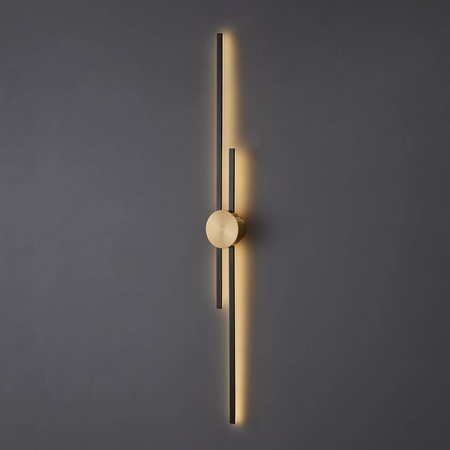 Lampa ścienna CENTRO czarna 122 cm (ST-B3327-L) - Step into Design