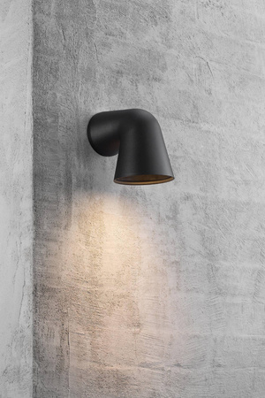 Lampa ścienna FRONT Nordlux GU10 28W Aluminium Czarny