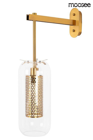 Lampa ścienna LAMPION złota (MSE010400211) - Moosee