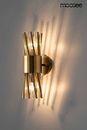 Lampa ścienna LORENZO złota (MSE010100338) - Moosee