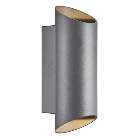 Lampa ścienna NICO Nordlux GU10 2x35W Aluminium Antracyt