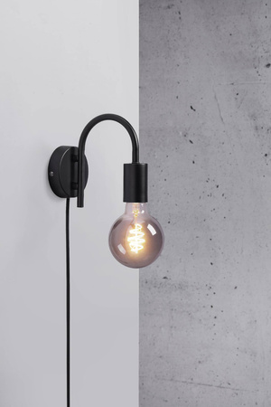 Lampa ścienna PACO Nordlux E27 25W Metal Czarny
