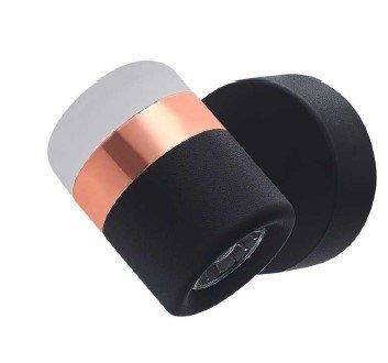Lampa ścienna POCCO LED czarna (D9926W black) - Step into Design