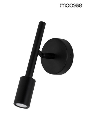 Lampa ścienna PRISMA czarna (MSE010100296) - Moosee
