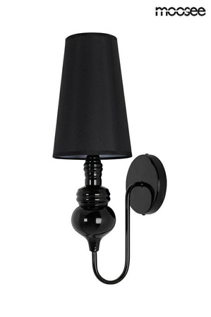 Lampa ścienna QUEEN 15 czarna (MSE010100225) - Moosee