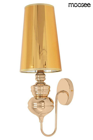 Lampa ścienna QUEEN 20 złota (MSE010100227) - Moosee