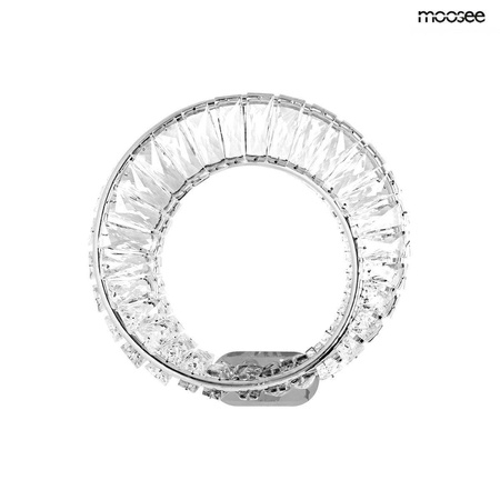 Lampa ścienna WAVE chrom (MSE1501100187) - Moosee