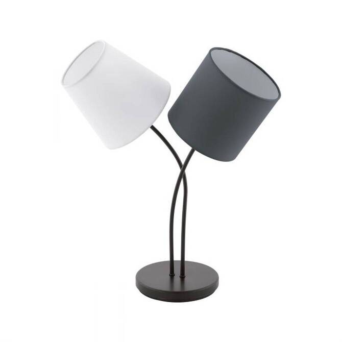 Lampa stołowa ALMEIDA czarno biała (95194 - EGLO)