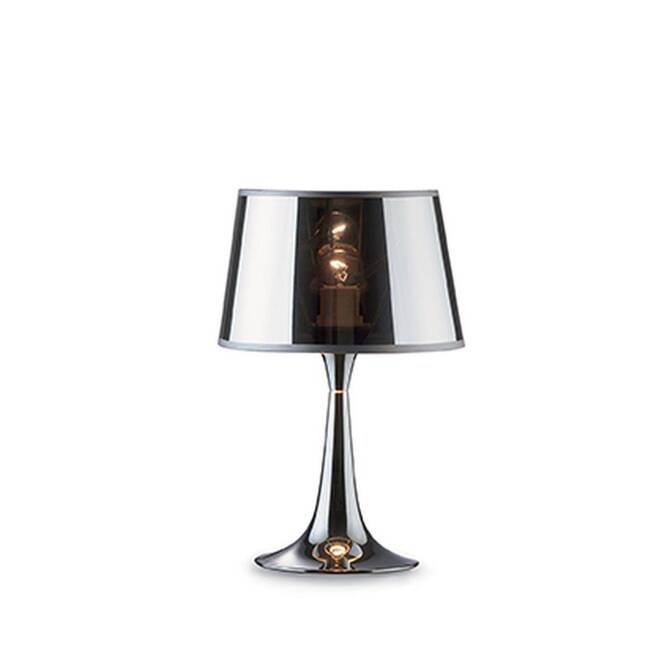 Lampa stołowa LONDON TL1 SMALL kol. chrom (032368) Ideal Lux