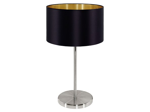 Lampa stołowa MASERLO czarna (31627 - ELGO)