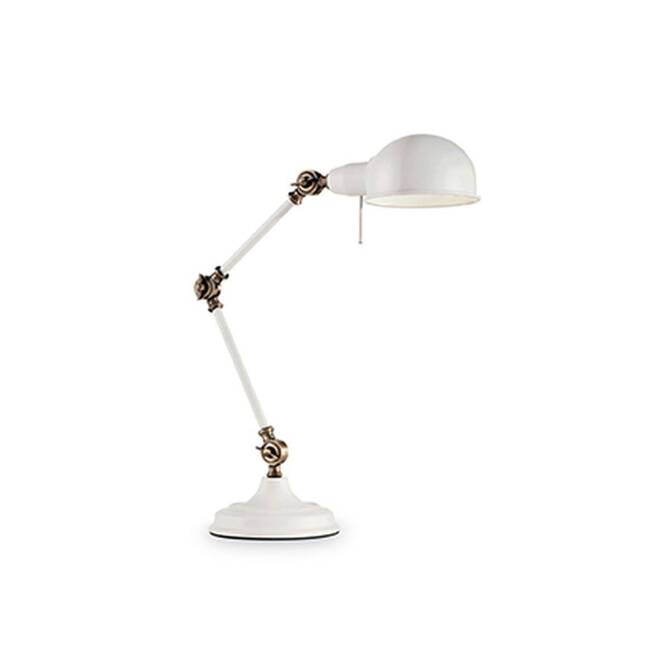 Lampa stołowa Truman TL1 kol. biały (145198) Ideal Lux