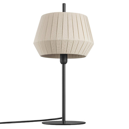 Lampa stołowa z bawełnianym abażurem DICTE Nordlux E14 40W Tekstylia Beżowy