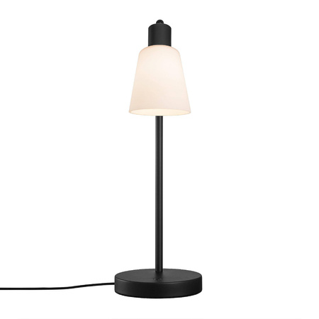 Lampa stołowa ze szklanym kloszem MOLLI Nordlux E14 25W Szkło Czarny