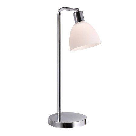 Lampa stołowa ze szklanym kloszem RAY Nordlux E14 40W Metal Chrom