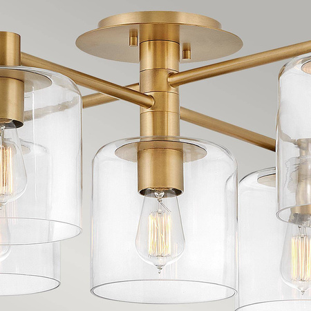 Lampa sufitowa Axel - Stary mosiądz (QN-AXEL7-HB) - Quintiesse