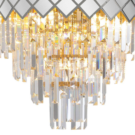 Lampa sufitowa CARISMA CHROME 9xE14 (ML8888) - Milagro