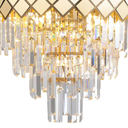 Lampa sufitowa CARISMA GOLD 9xE14 (ML8891) - Milagro