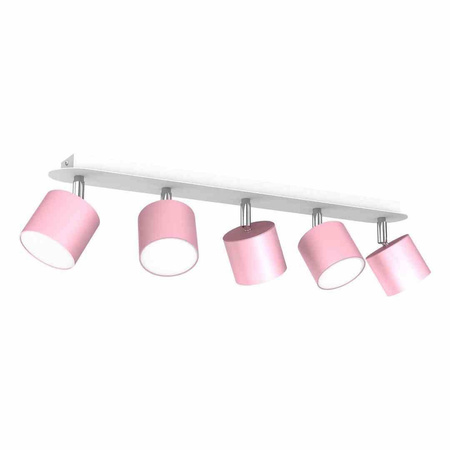 Lampa sufitowa DIXIE PINK 5xGX53 (MLP7613) - Milagro