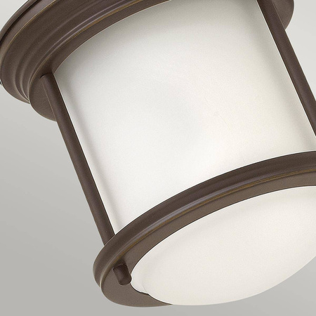 Lampa sufitowa Hadrian - Olejowany brąz (QN-HADRIAN-MINI-F-OZ-OPAL) - Quintiesse