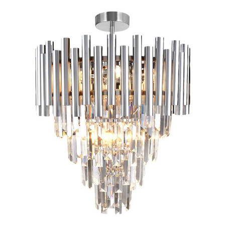 Lampa sufitowa MADISON CHROME 9xE14 (ML8805) - Milagro