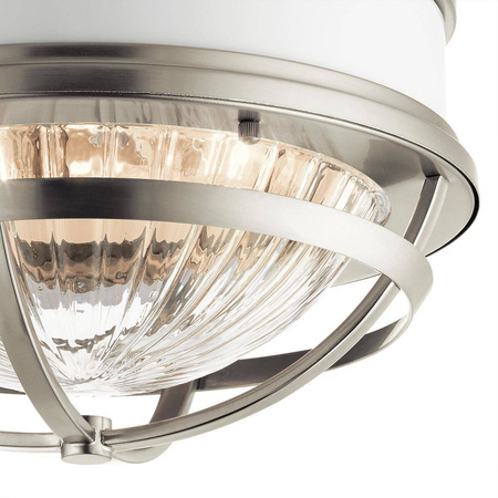 Lampa sufitowa Tollis, Szczotkowany nikiel (QN-TOLLIS-F-BN) - Quintiesse