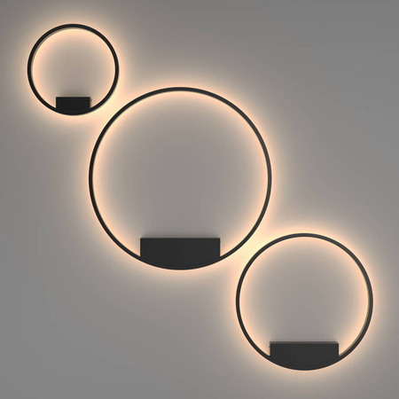 Lampa sufitowa / kinkiet RIM Ø40 czarny (MOD058CL-L25B3K) - Maytoni