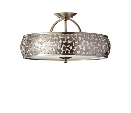 Lampa sufitowa, plafon ZARA kol. STALOWY (FE/ZARA/SF) - Feiss- Elstead Lighting