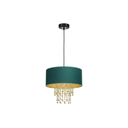 Lampa wisząca ALMERIA GREEN/GOLD 1xE27 (MLP6451) - Eko-Light