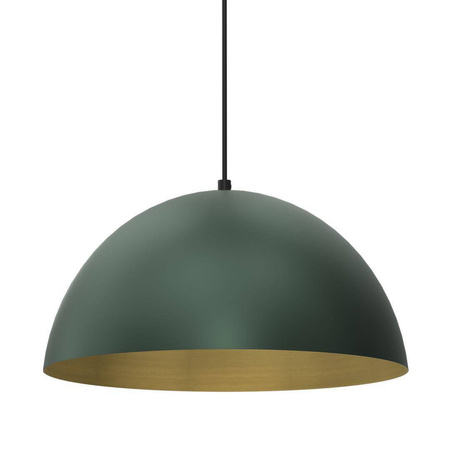 Lampa wisząca BETA GREEN/GOLD 1xE27 35cm (MLP8286) - Milagro