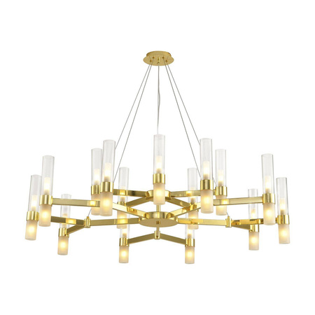 Lampa wisząca CANDELA-15 złota 120 cm (DN1505-15 gold) - Step into Design