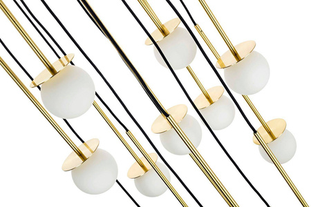Lampa wisząca CANNON DISC 16 złota (JD8006-16) - King Home