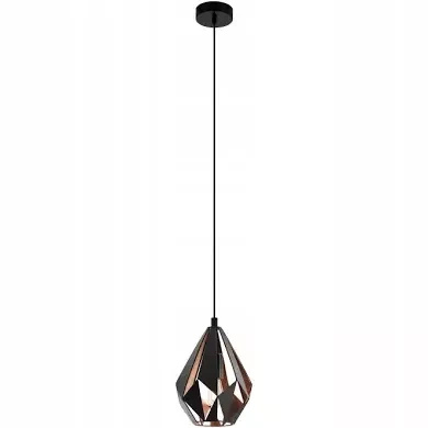 Lampa wisząca CARLTON 1 czanra/miedź (49997 - Eglo) - żyrandol